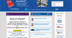 Desktop Screenshot of expertclick.com